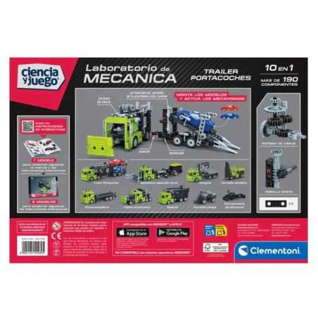 mechanics trailer portacoches (clementoni - 55589)