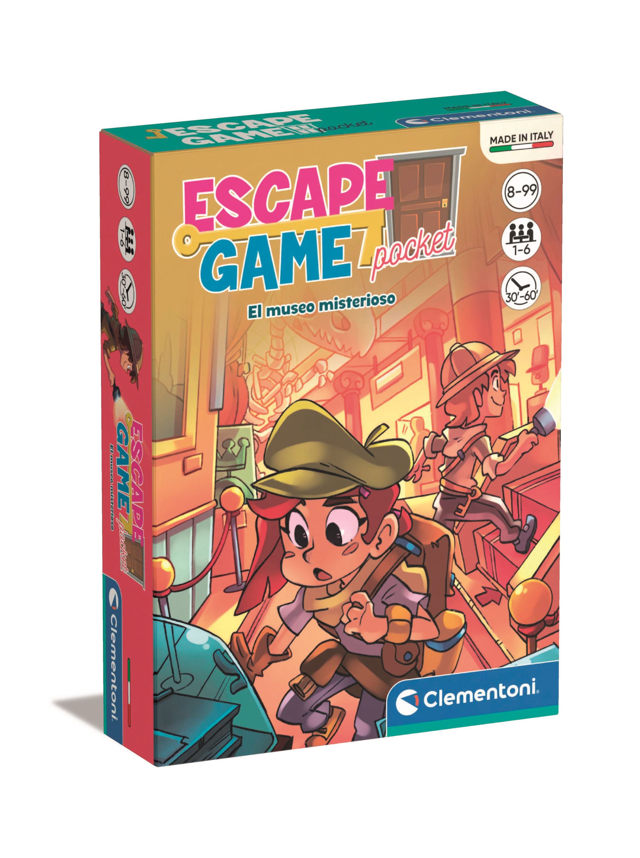 escape game el museo misterioso (clementoni - 55462)