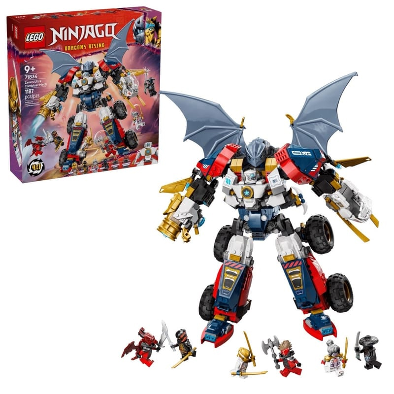lego ninjago meca ultra combo de zane (lego - 71834)
