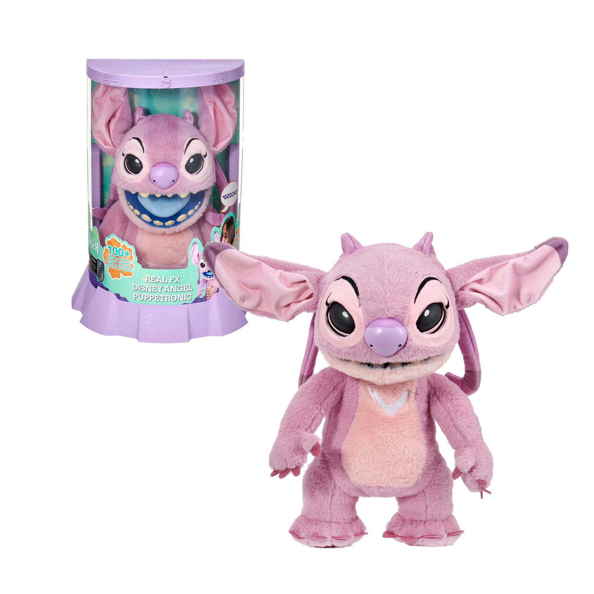 angel disney real fx puppet (famosa - re002000)