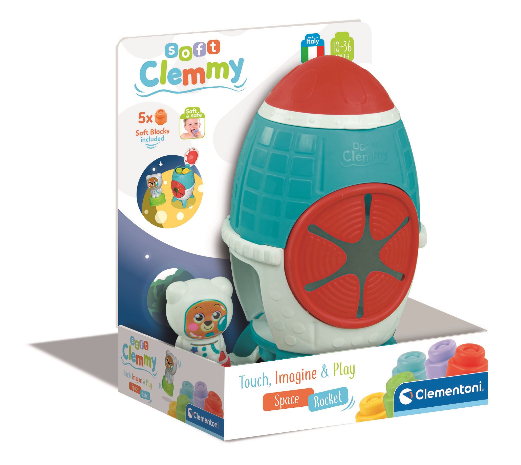 clemmy cohete sensorial (clementoni - 17806)