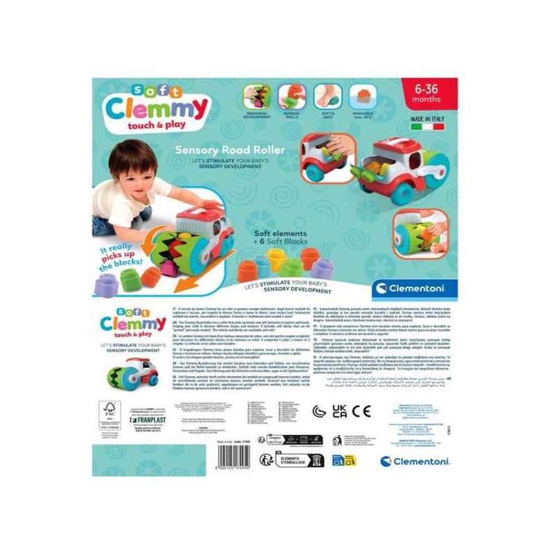 clemmy tragabloques sensorial (clementoni - 17495)