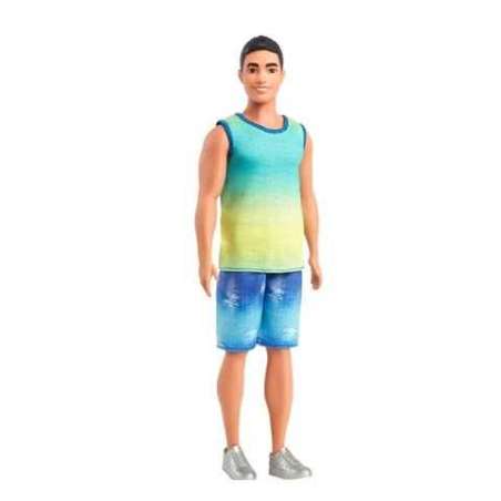 barbie fashionista muÑeco ken camiseta sin mangas (mattel - hyv00)