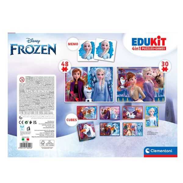 edukit 4 en 1 frozen ii  (clementoni - 18292)