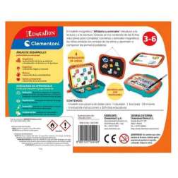 maletin magnetico alfabeto y animales (clementoni - 55492)