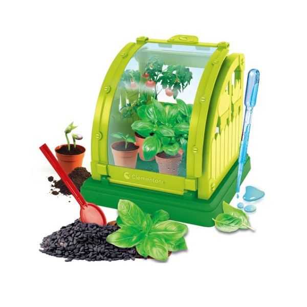 ciencia y juego kit invernadero (clementoni - 55590)
