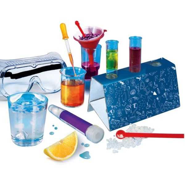 ciencia y juego kit primera quimica (clementoni - 55610)