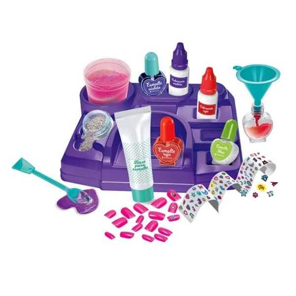 ciencia y juego kit esmalte de uÑas ( clementoni - 55579)