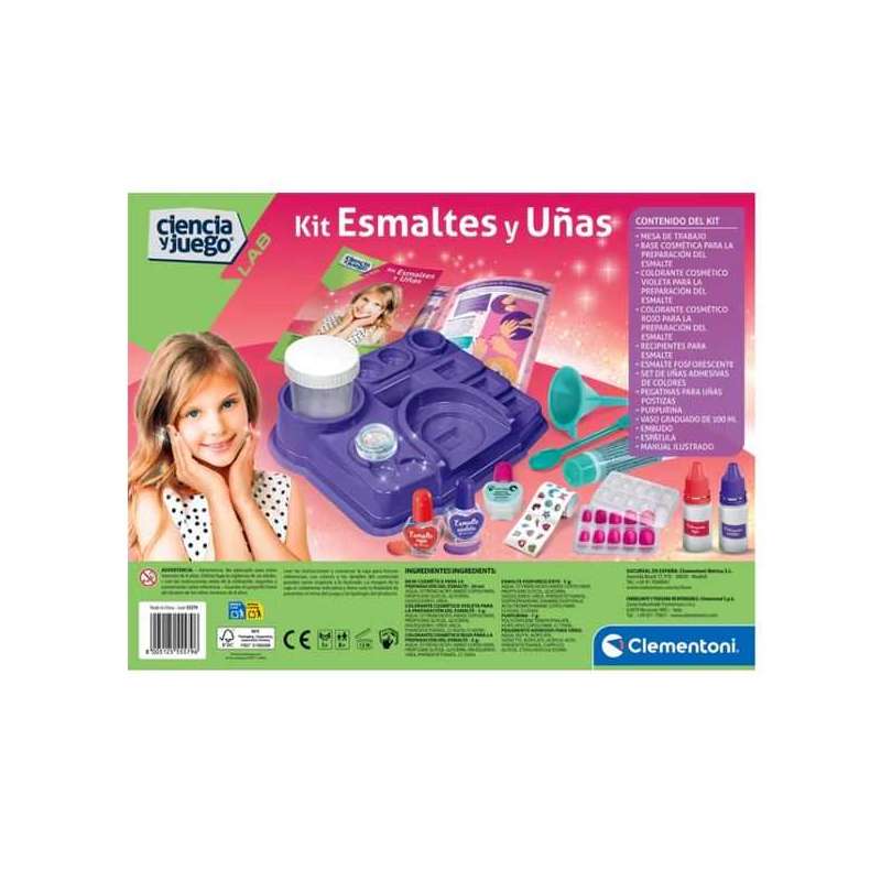 ciencia y juego kit esmalte de uÑas ( clementoni - 55579) ciencia y juego kit esmalte de uÑas ( clementoni - 55579)
