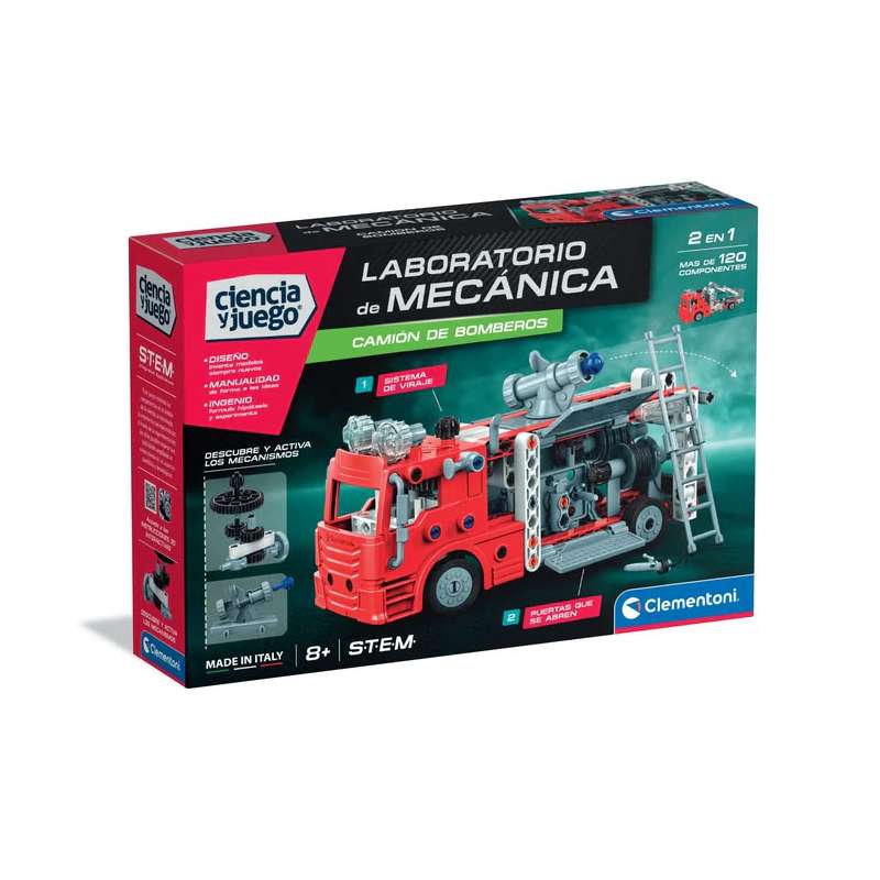 mechanics camion de bomberos (clementoni - 55585) mechanics camion de bomberos (clementoni - 55585)