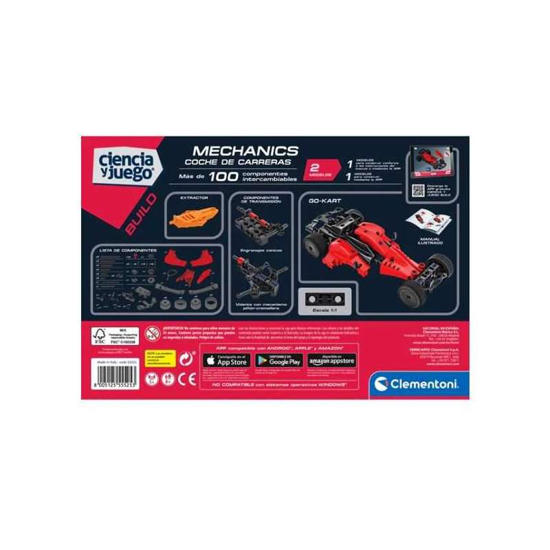 mechanics coche de carreras (clementoni - 55525) mechanics coche de carreras (clementoni - 55525)