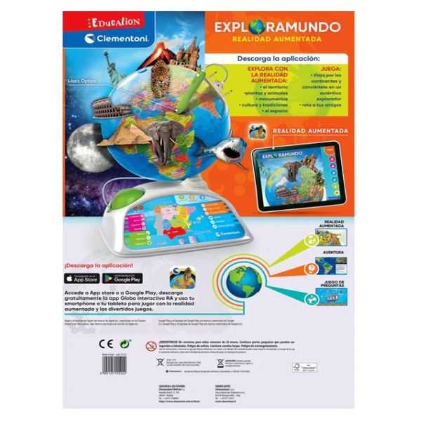 globo realidad aumentada (clementoni - 55522 )