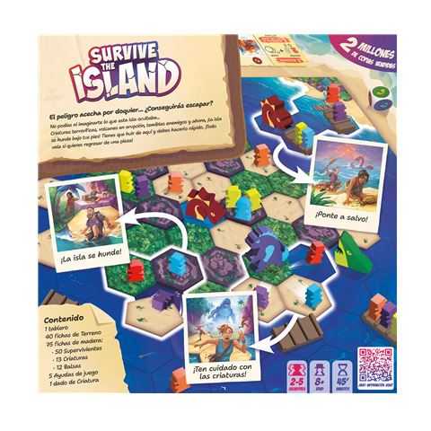 survive the island (asmodee - zygsti01es)