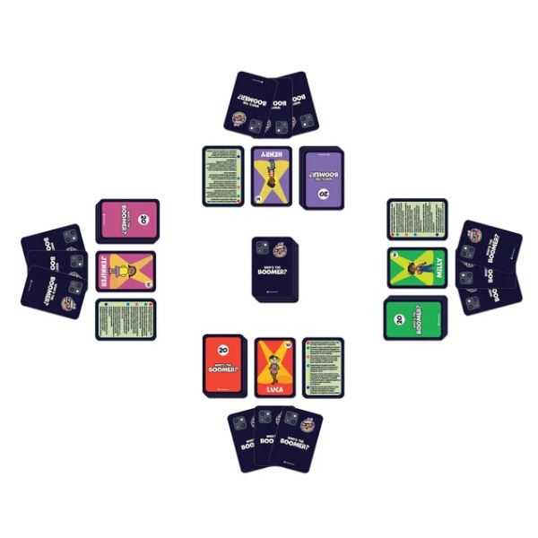 whos the boomer? party games (clementoni - 55553)