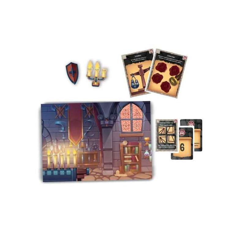 escape game el castillo maldito (clementoni - 55459)