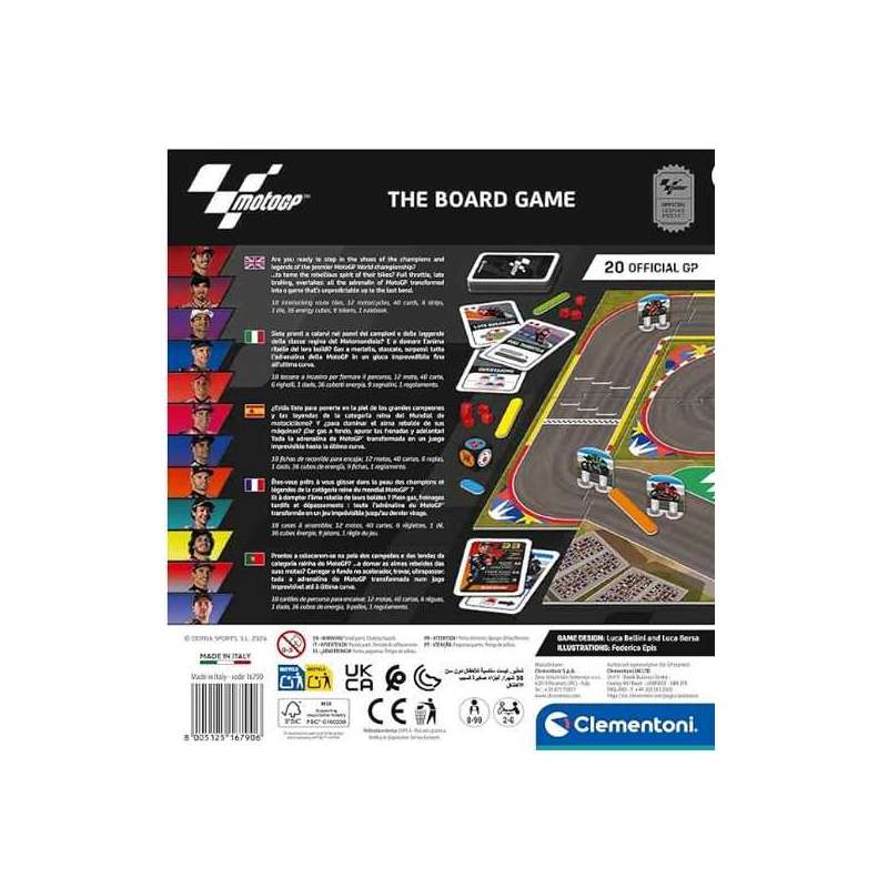 moto gp el juego (clementoni - 16790) moto gp el juego (clementoni - 16790)