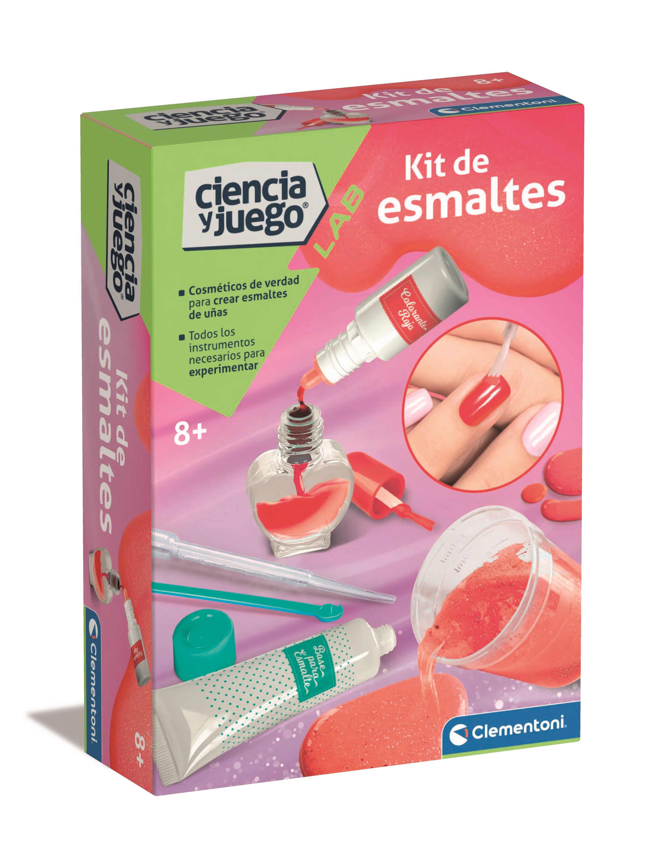 ciencia y juego kit esmaltes (clementoni - 55528)