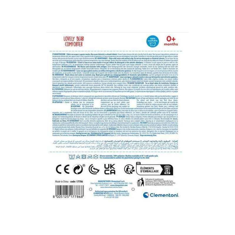 sonajero doudou osito (clementoni - 17786)