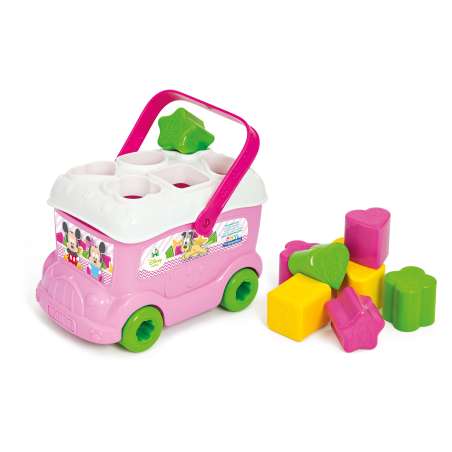 baby minnie autobus formas y colores (clementoni - 14933)