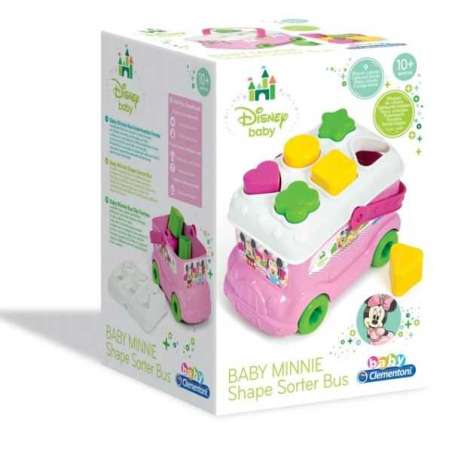 baby minnie autobus formas y colores (clementoni - 14933)