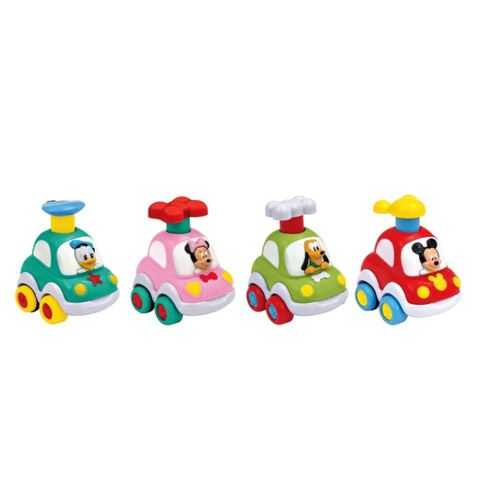 disney baby coche pulsa y corre (clementoni - 17920)