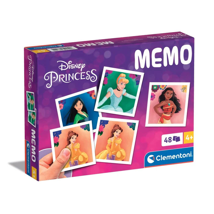 memo pocket disney princess (clementoni - 18311)