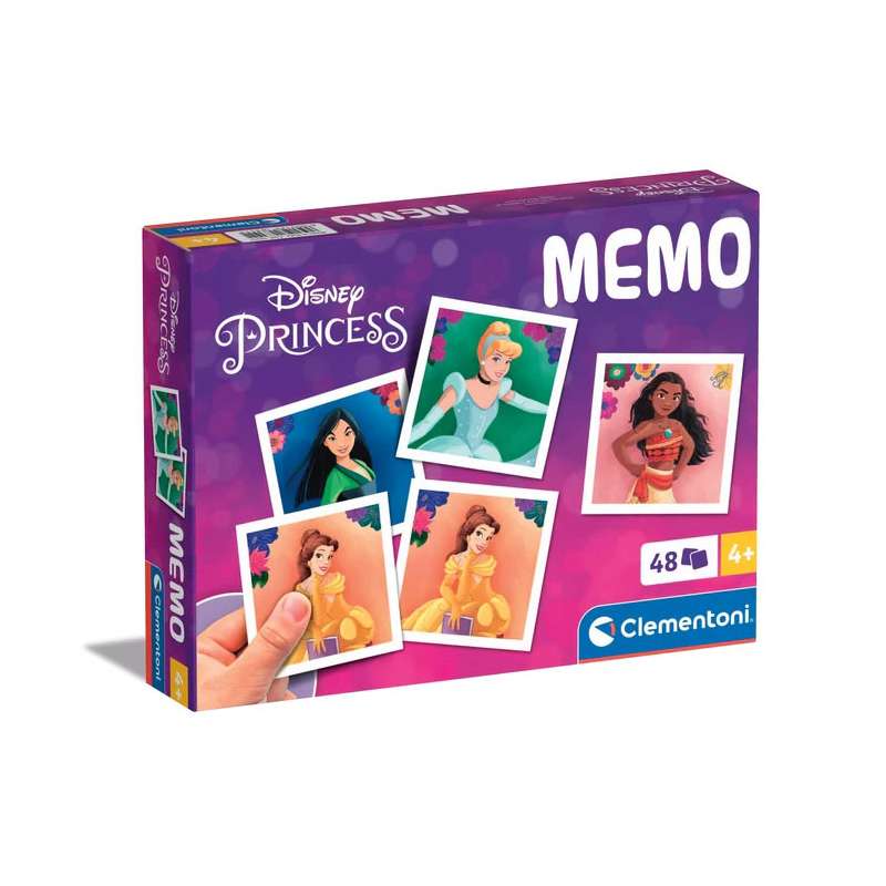 memo pocket disney princess (clementoni - 18311)