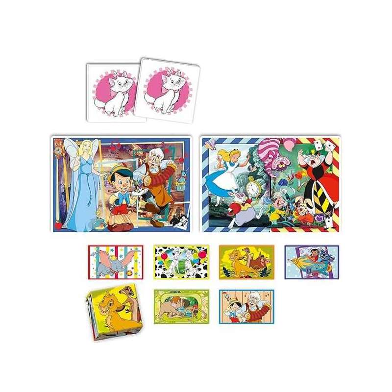 edukit 4 en 1 disney classics (clementoni - 18290)