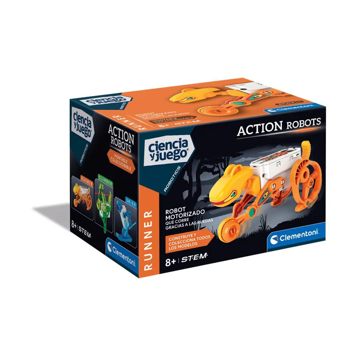 ciencia y juego robot runner (clementoni - 55591)