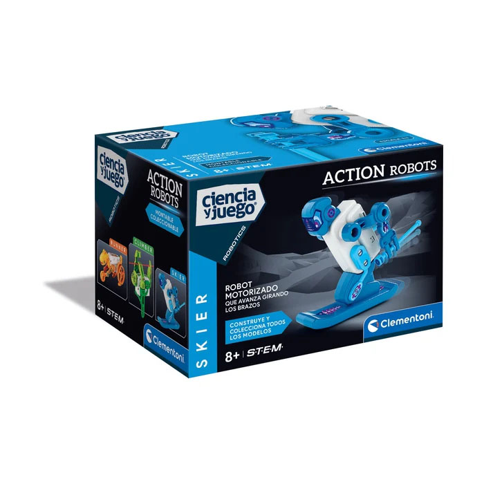 ciencia y juego robot skier ( clementoni - 55592)