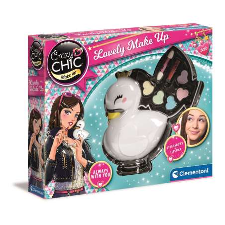 crazy chic lovely make up cisne (clementoni - 18632)