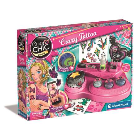 crazy chic crazy tattoo (clementoni - 18733)