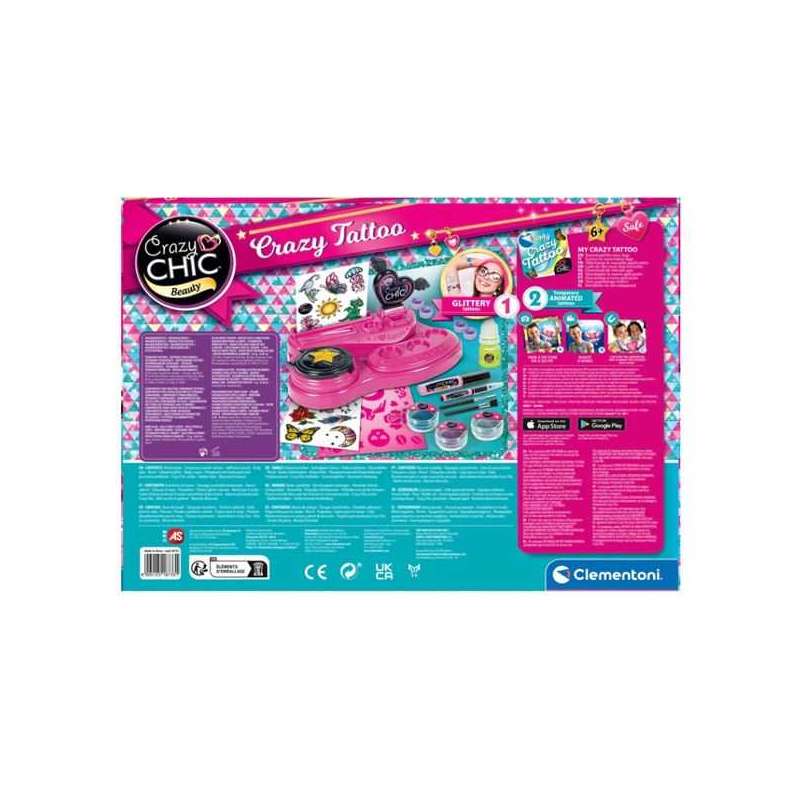 crazy chic crazy tattoo (clementoni - 18733) crazy chic crazy tattoo (clementoni - 18733)