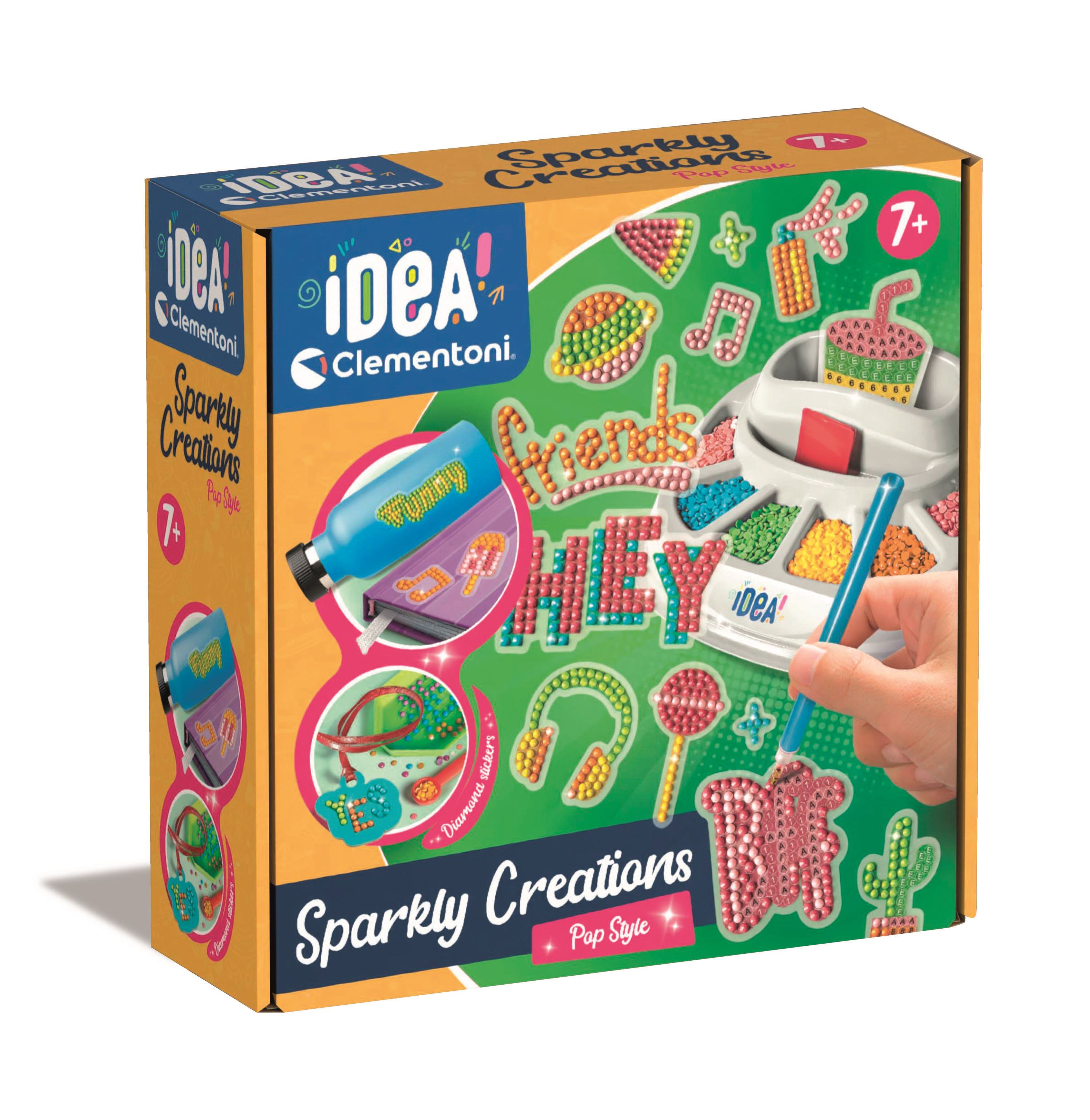 idea sparkly creations pop style (clementoni - 18775)