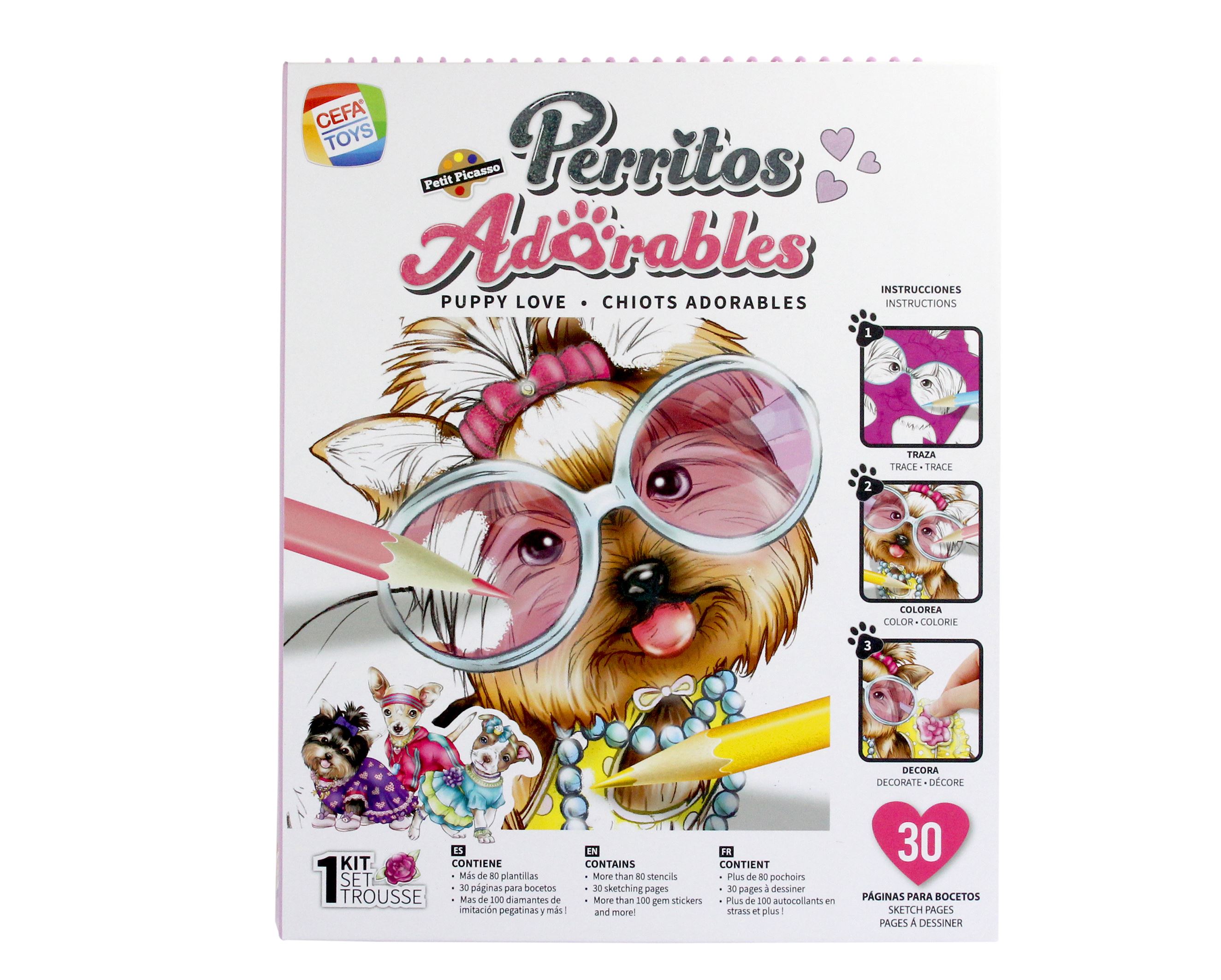 petit picasso perritos adorables (cefa - 00577)