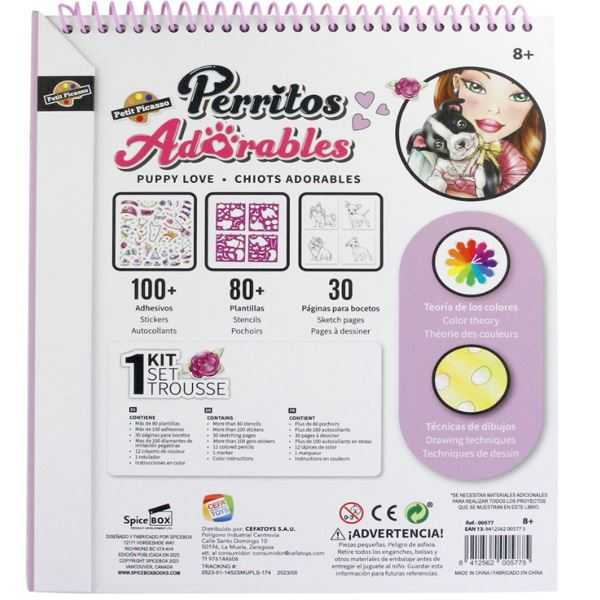 petit picasso perritos adorables (cefa - 00577)