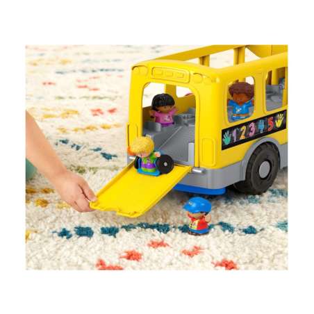 fisher little people autobus escolar (mattel gtl68)