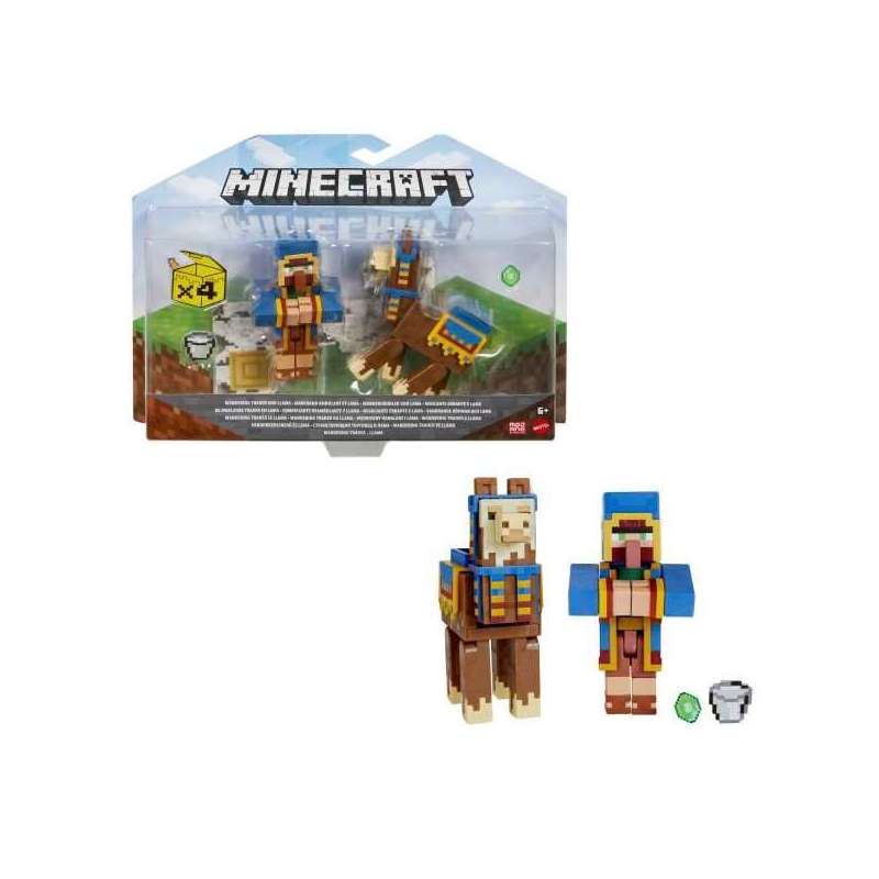 minecraft pack de 2 figuras surtidas (mattel - gtt53) minecraft pack de 2 figuras surtidas (mattel - gtt53)