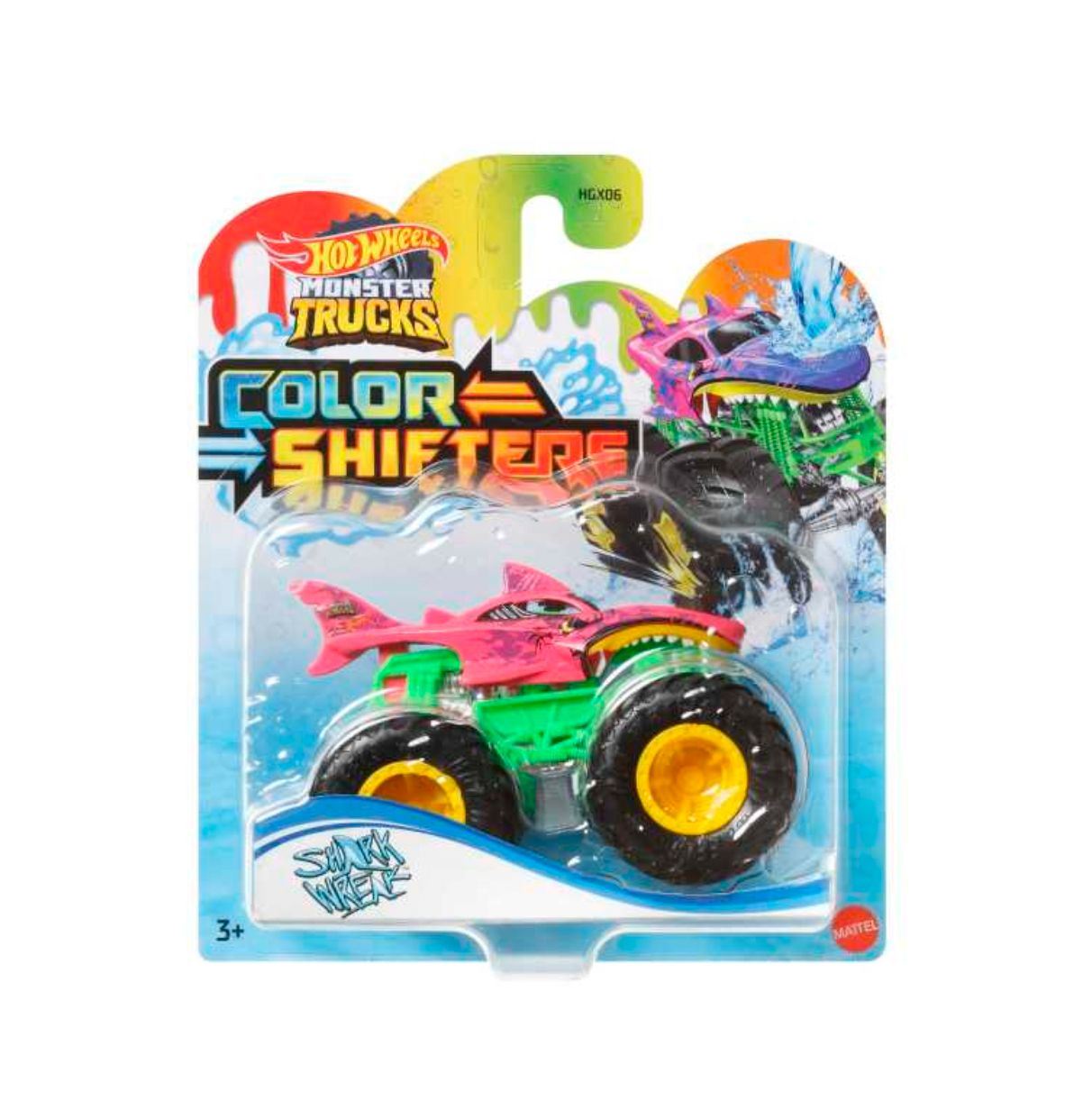 hot wheels monster truck color shifters ( mattel - hgx06)