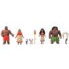 disney princess vaiana minis libro pack 6 figuras ( mattel - hpg71)