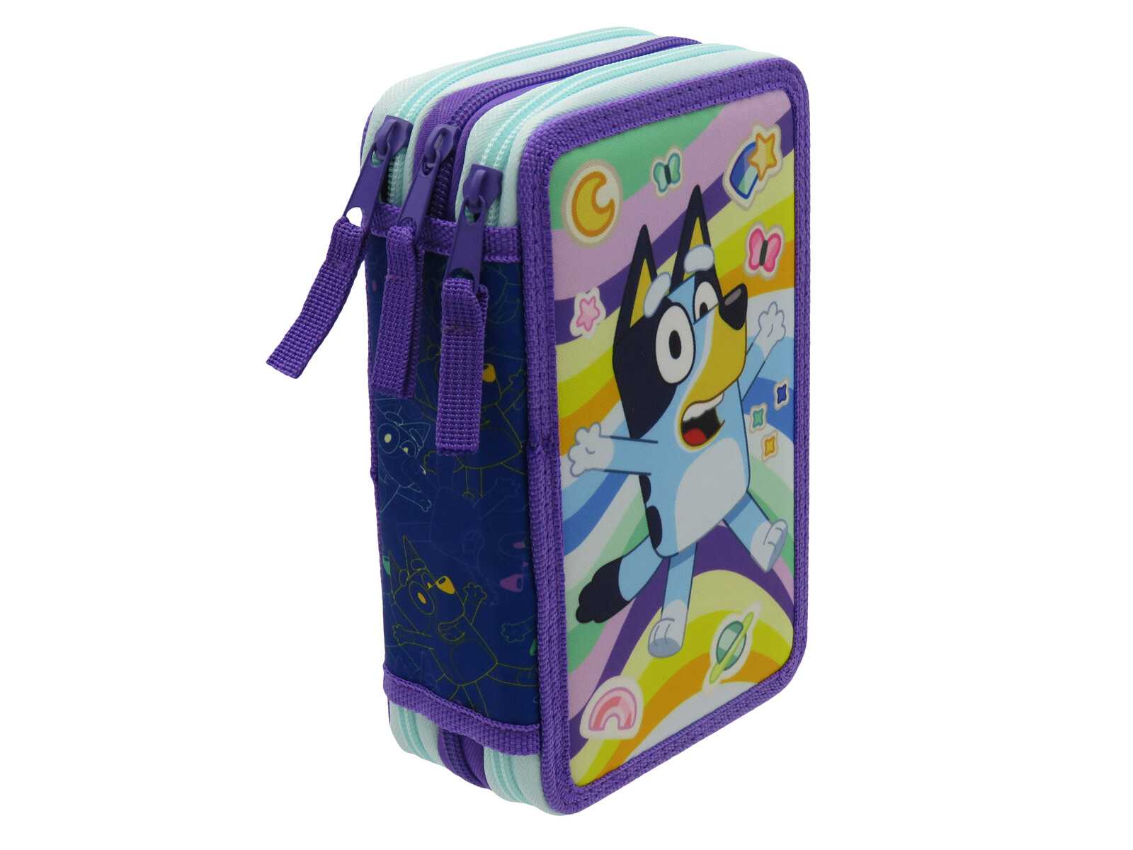 bluey plumier 3 pisos con material (cyp imports - ep32-03by)