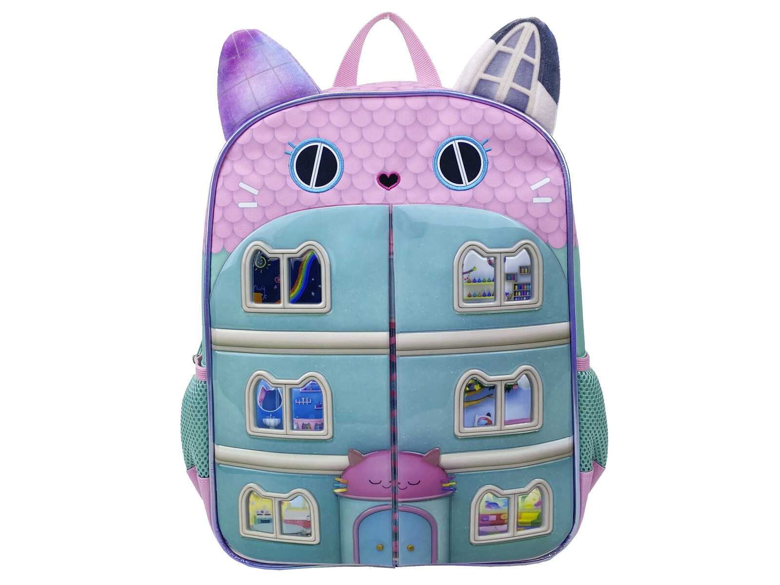 gabby´s dollhouse mochila 35 cm (cyp imports - mc33-07gb)