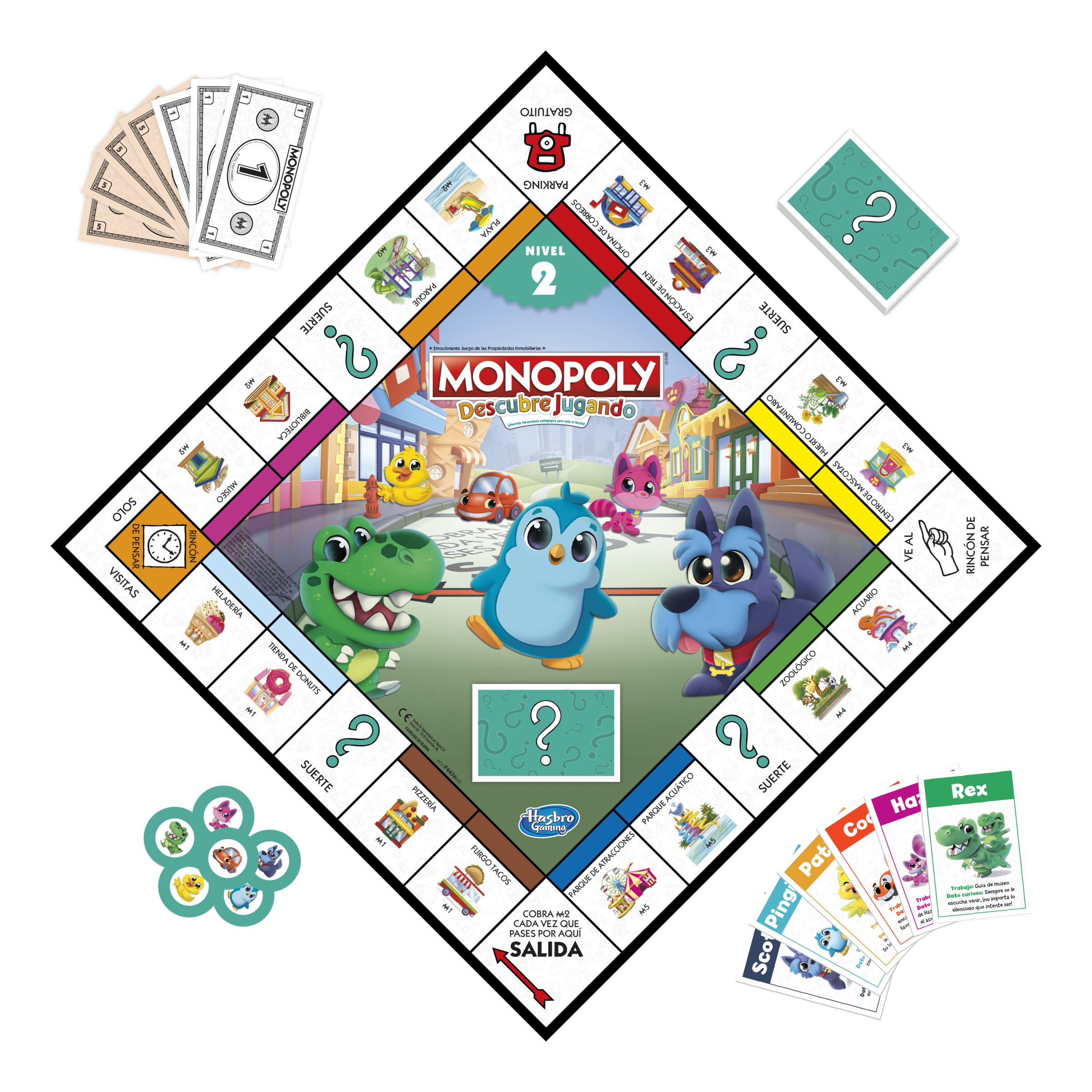 mi primer monopoly  ( hasbro - f8562105 )