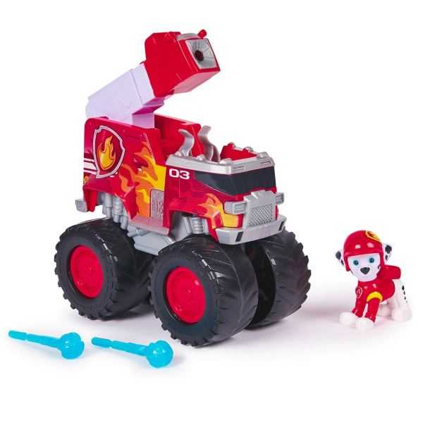 paw patrol rescue wheels vehiculo marshall (spin master - 6069306)