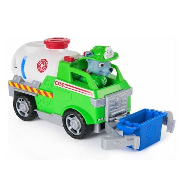 paw patrol fire rescue vehiculo rocky (spin master - 6072642)