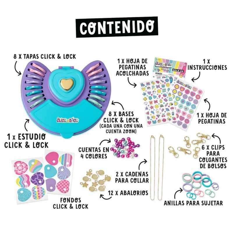 click & lock diseÑa tus joyas