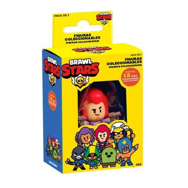 brawl stars pack de 1 figura en caja surtidos (bizak - 64112016)