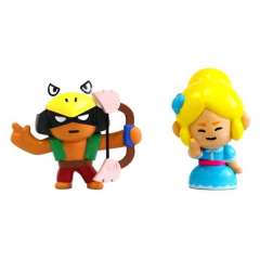 brawl stars pack de 2 figuras en caja surtidos (bizak - 64112015)
