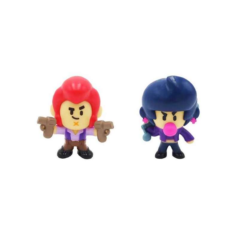 brawl stars pack de 2 figuras en caja surtidos (bizak - 64112015)