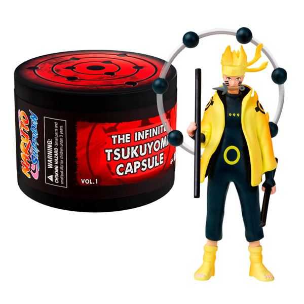 naruto tsukuyomi infinito capsula sorpresa (bizak - 64111305)